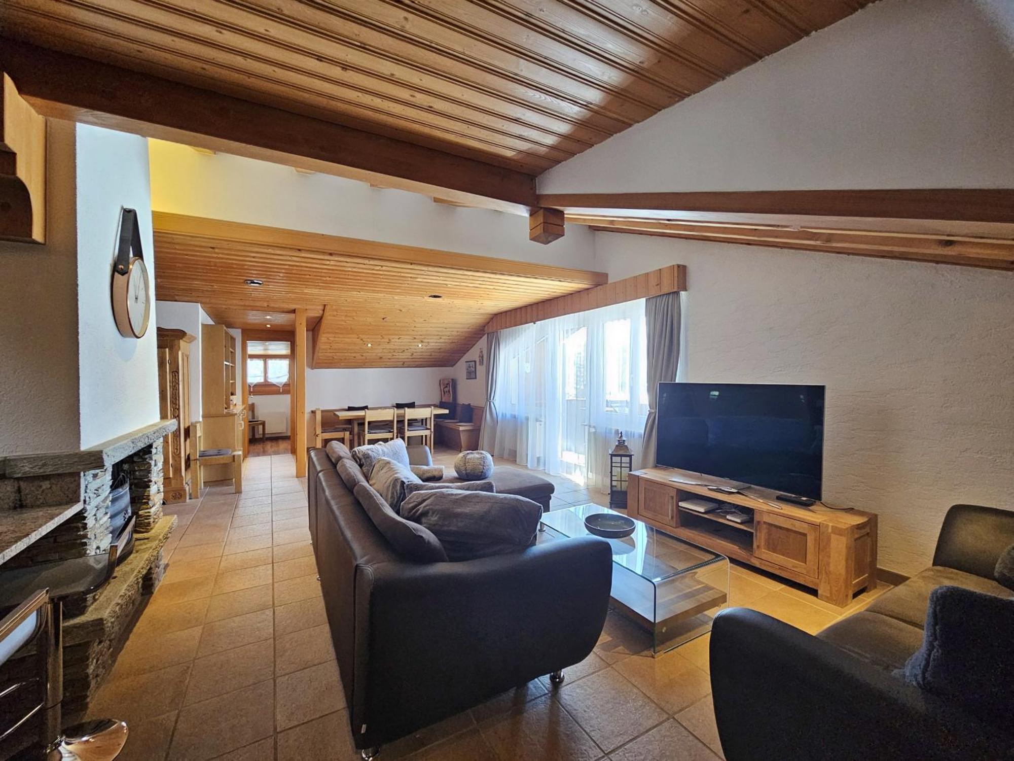 Sonnhuesli Dachwohnung Saas Fee Exterior foto